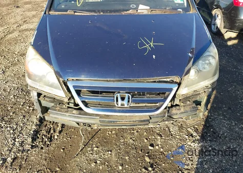 2006 Honda Odyssey Ex-L z USA, uszkodzony, nr VIN 5FNRL38726B092305